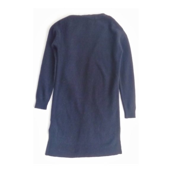 HALOGEN Rib Knit Wool & Cashmere Long Open Front - Picture 5 of 5